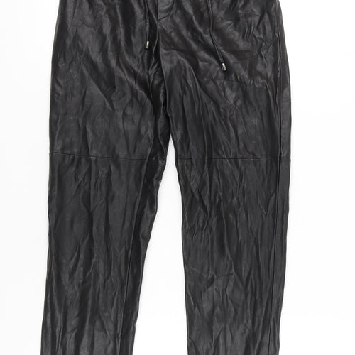 MNG Women’s Black Jogger Trousers Size XS