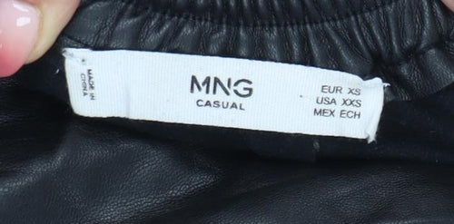 MNG Women’s Black Jogger Trousers Size XS