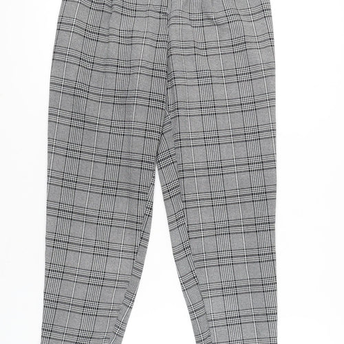 H&M Women's Checked Trousers, Size 8, Business Casual