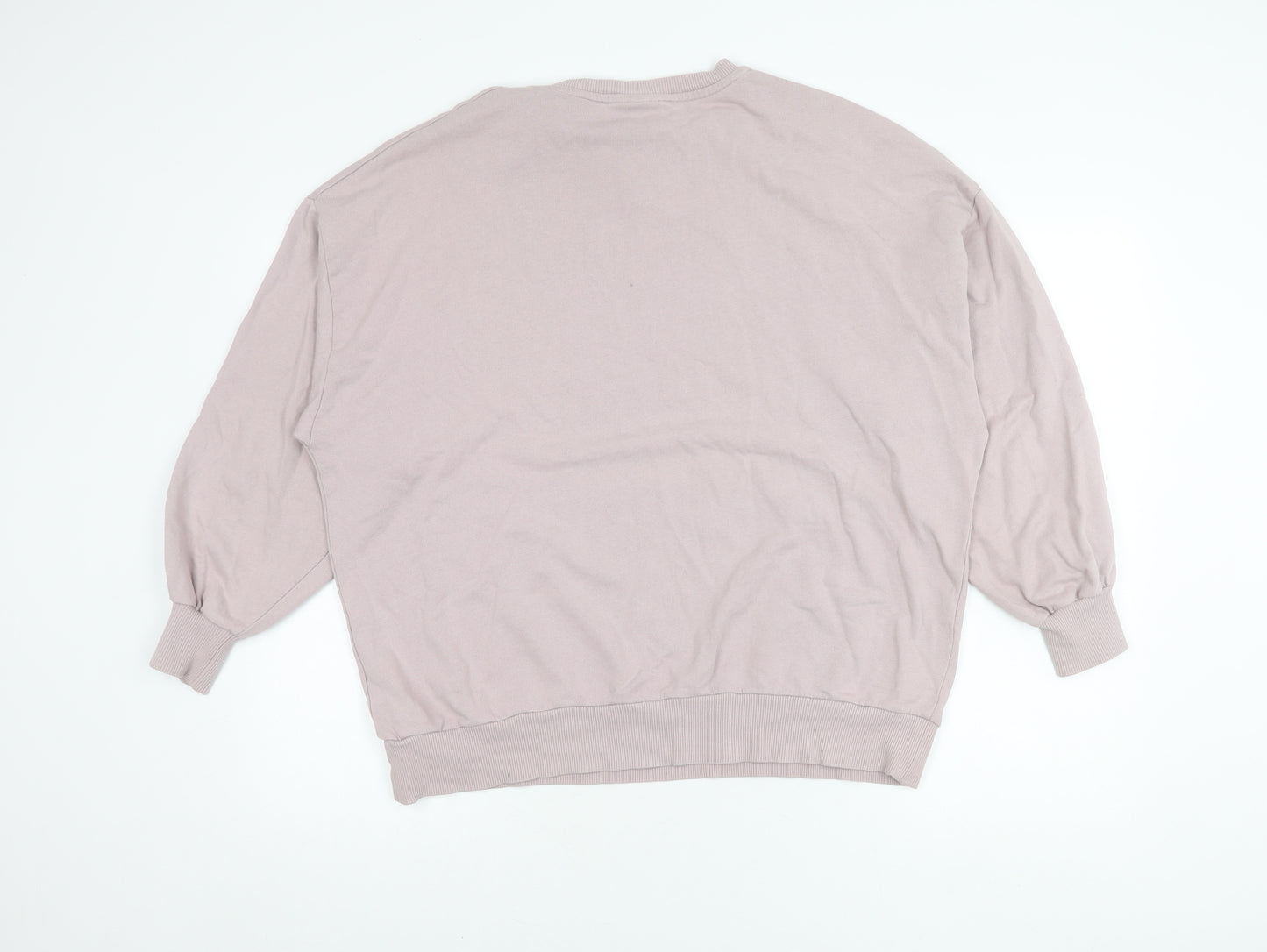 ASOS Women's Pink Crew Neck Sweatshirt Size 12