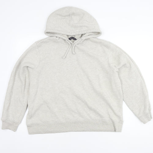 Marks & Spencer Women's Grey Hoodie Size 18