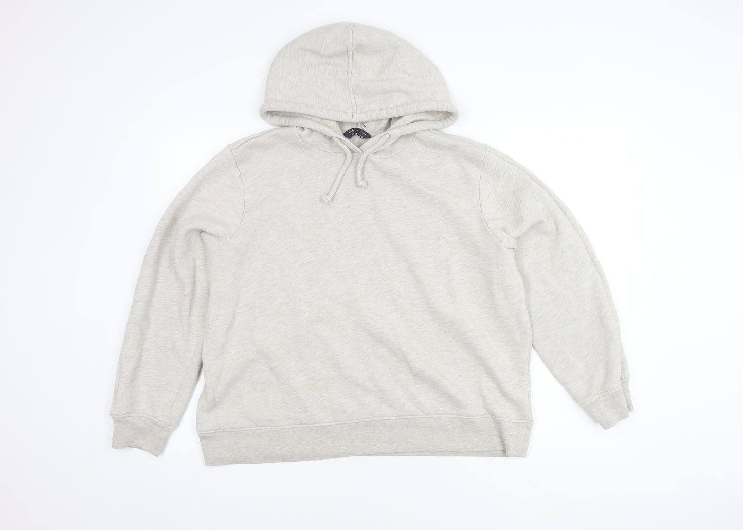 Marks & Spencer Women's Grey Hoodie Size 18