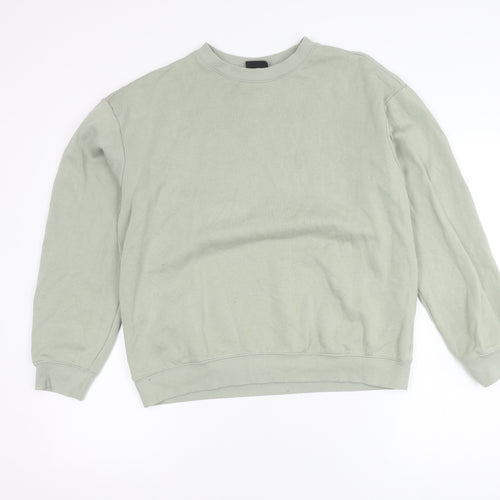 H&M Unisex Grey Sweatshirt Size L Relaxed Fit Casual