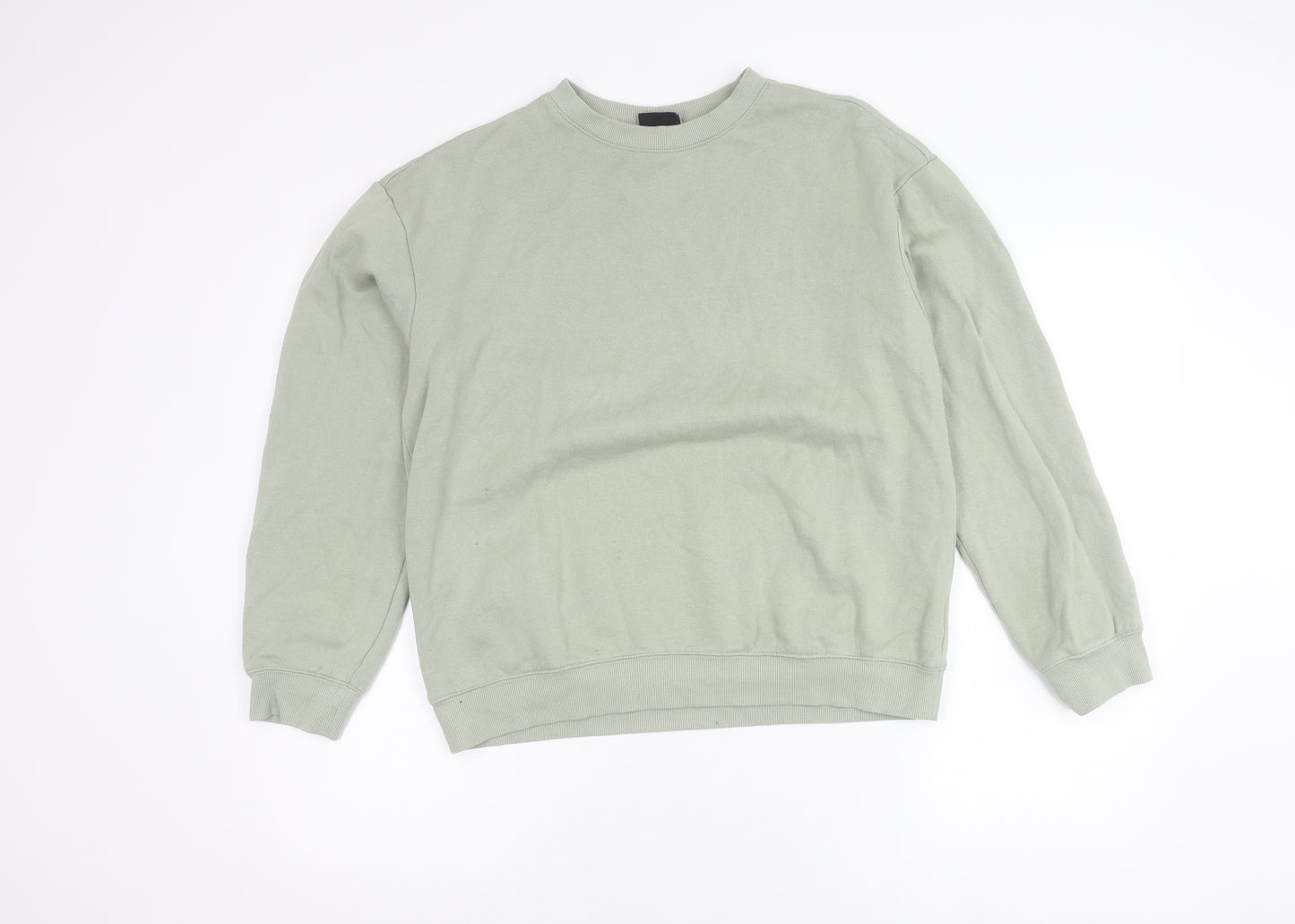 H&M Unisex Grey Sweatshirt Size L Relaxed Fit Casual