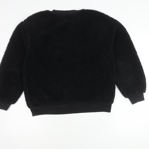 Marks and Spencer Women's Black Pullover Sweatshirt S