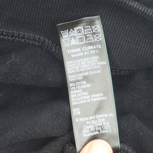 Marks and Spencer Women's Black XS Pullover Sweatshirt