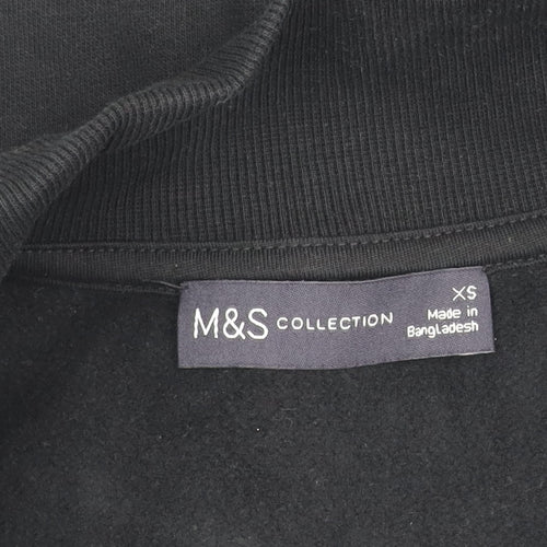 Marks and Spencer Women's Black XS Pullover Sweatshirt