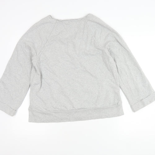 Marks and Spencer Women's Grey Pullover Jumper - S