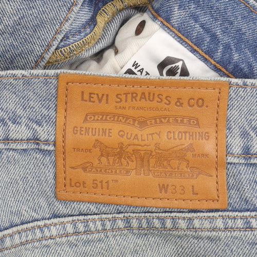 Levi's Men's Blue Denim Casual Summer Shorts W33