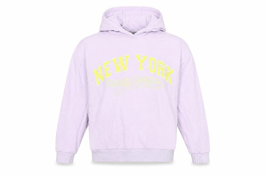 I Love Girlswear Girls Purple Hoodie 13 Years Pullover Varsity