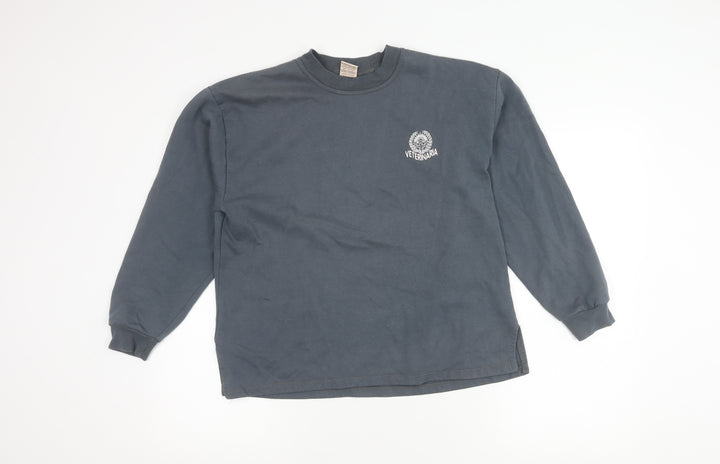 Rapife Men's Grey Pullover Graphic Sweatshirt - S