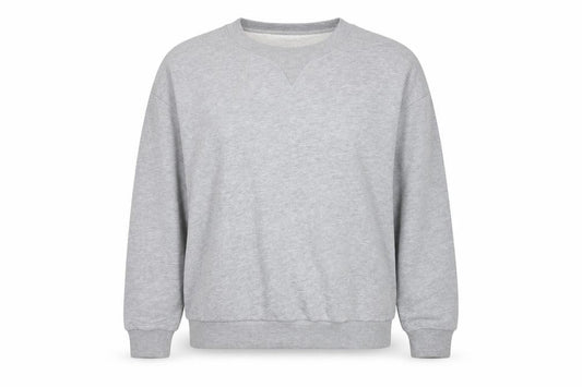 Front view of Very Women’s Grey Sweatshirt, size UK 18, Crew Neck