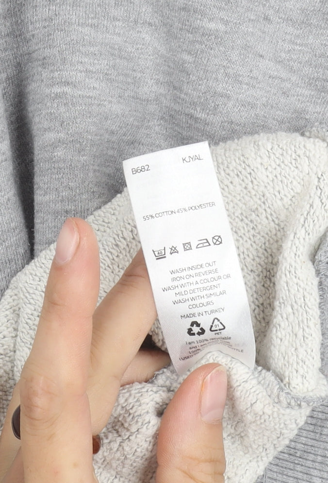 Very Women’s Grey Sweatshirt, Size 18, Crew Neck