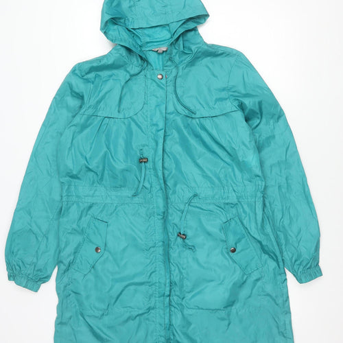 Marks and Spencer Women's Green Parka M