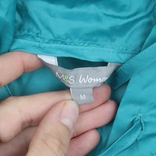 Marks and Spencer Women's Green Parka M