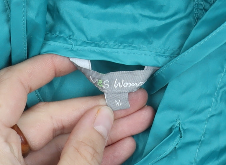 Marks and Spencer Women's Green Parka M