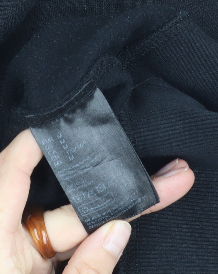 H&M Women's Black Pullover Sweatshirt Size 12