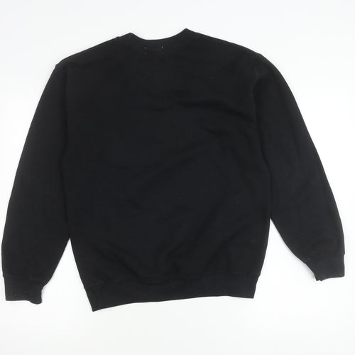 Topman Men's Black XS Pullover Sweatshirt