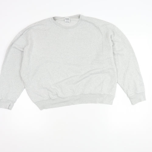 Victoria's Secret Women Grey Pullover Sweatshirt Size 10