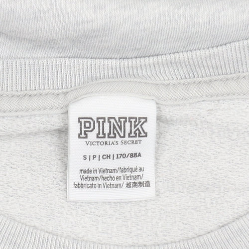 Victoria's Secret Women Grey Pullover Sweatshirt Size 10