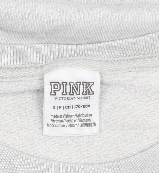 Victoria's Secret Women Grey Pullover Sweatshirt Size 10