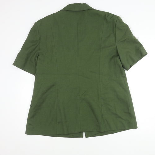Vogue Creation Women's Green Blazer Size 22