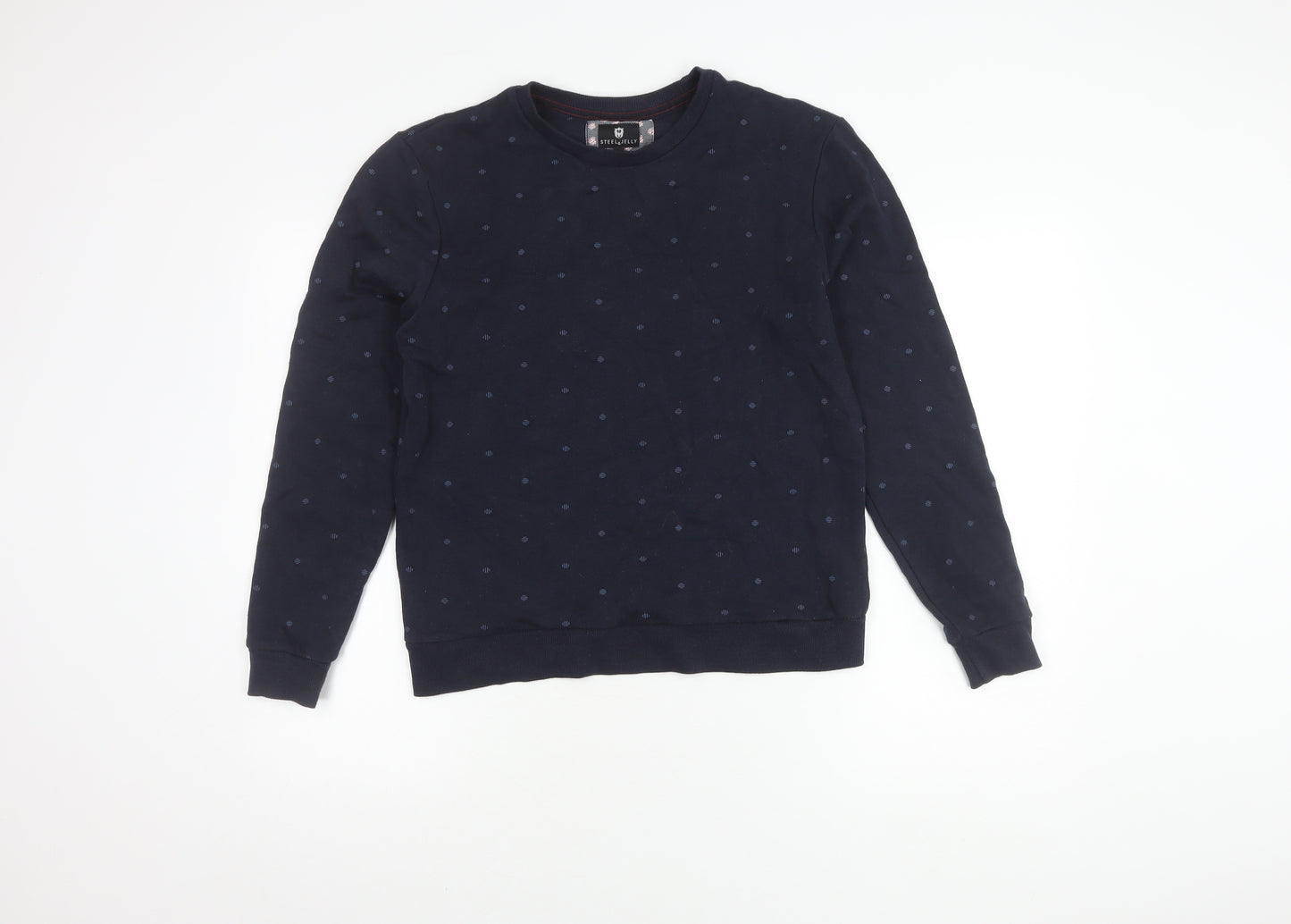 Steel & Jelly Men's Blue Small Pullover Sweatshirt