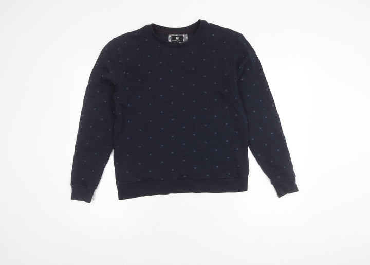 Steel & Jelly Men's Blue Small Pullover Sweatshirt