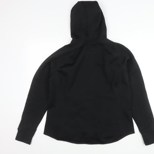 Marks and Spencer Women's Black Hooded Zip Jacket Size 18
