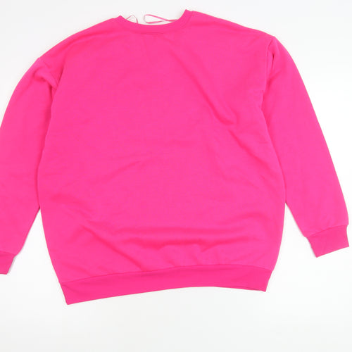 Select Women's Pink Pullover Hoodie, Medium, Casual Comfort
