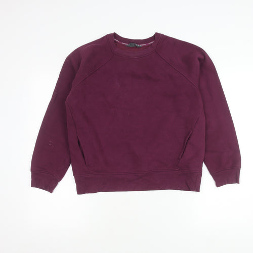 Marks and Spencer Women’s Purple Pullover Sweatshirt Size 10