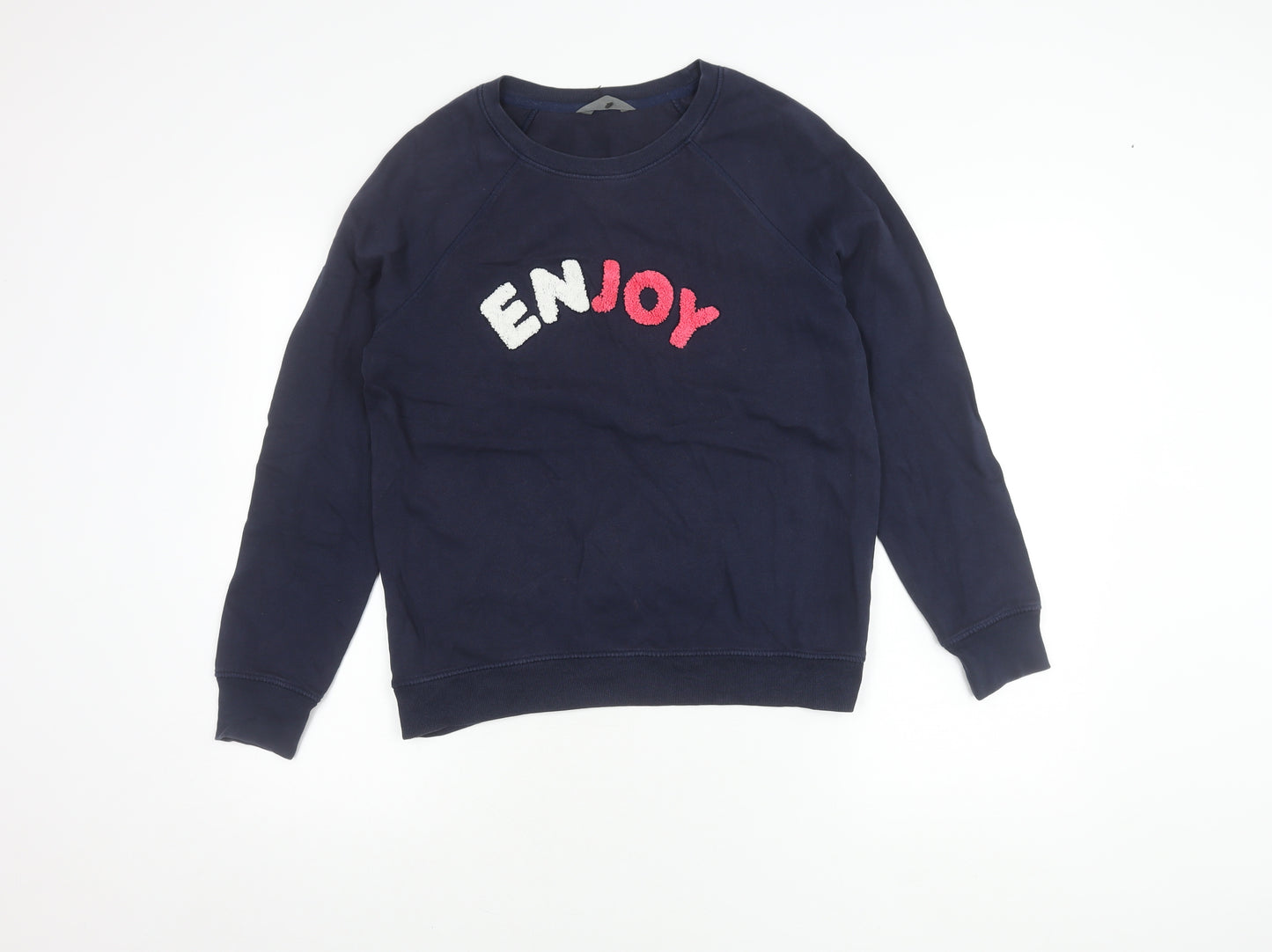 Marks and Spencer Women's Blue Pullover Sweatshirt Size 10