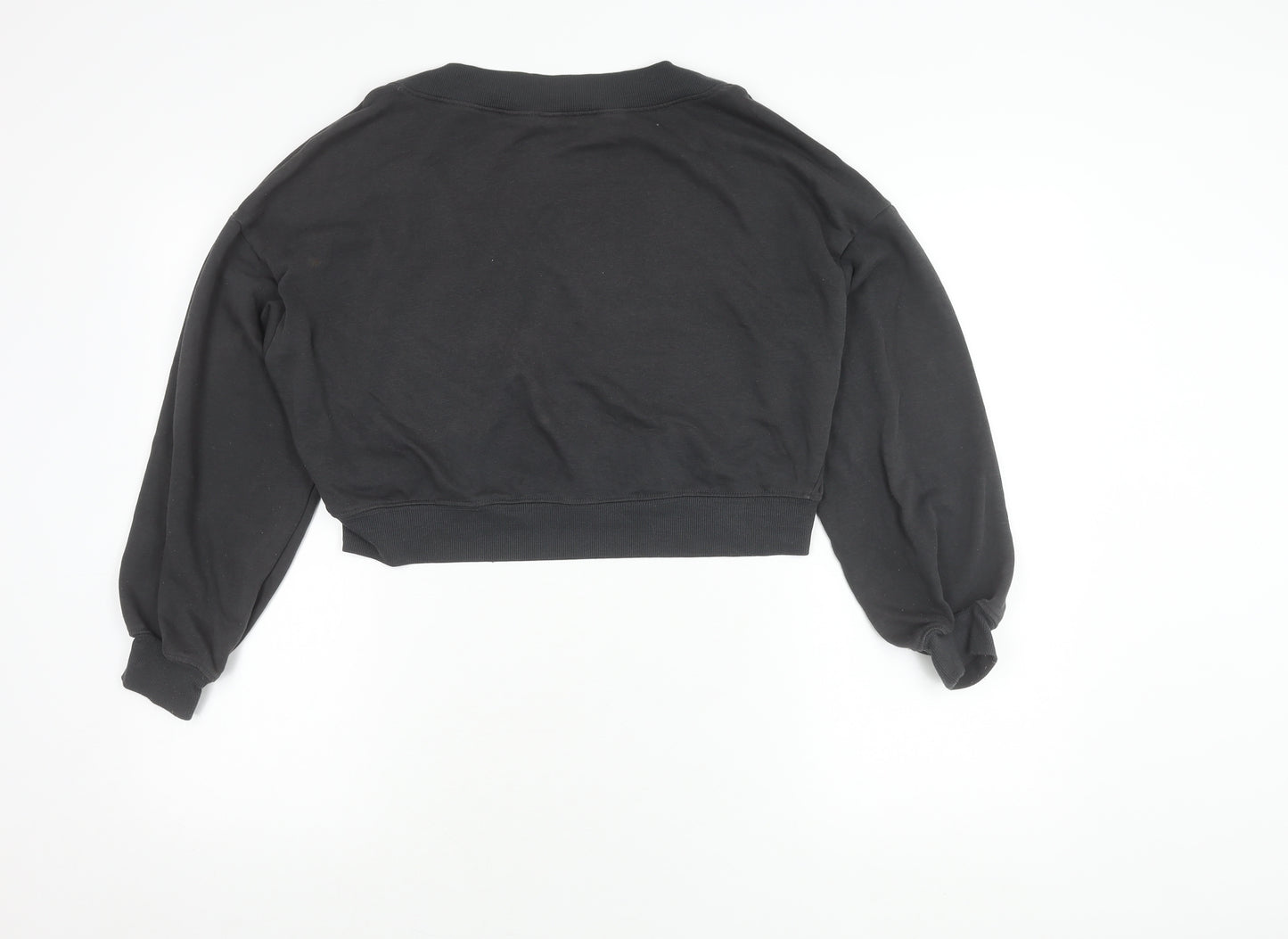 Divided Women's Black XS Pullover V-Neck Jumper