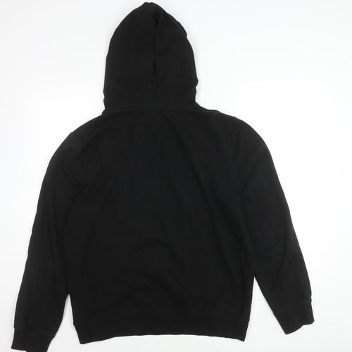 New Look Men's Black Pullover Hoodie - Size M