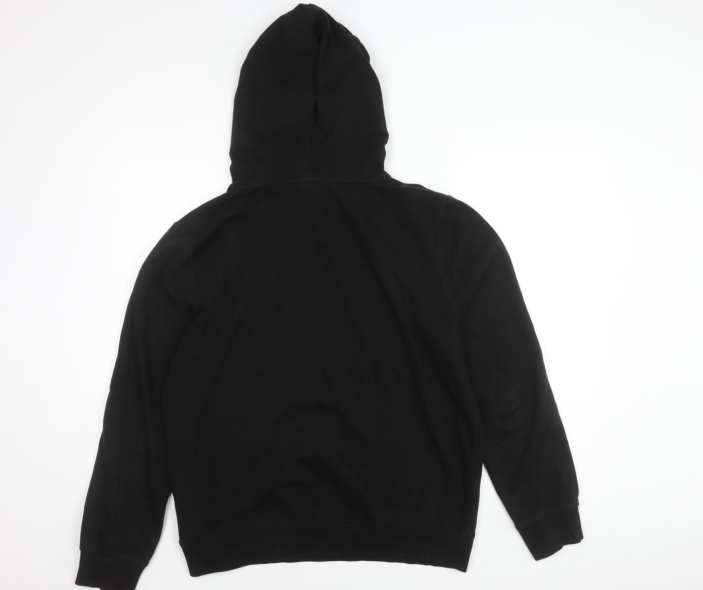 New Look Men's Black Pullover Hoodie - Size M