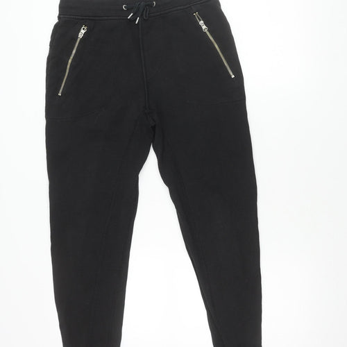 H&M Women's Black Cotton Joggers Size S