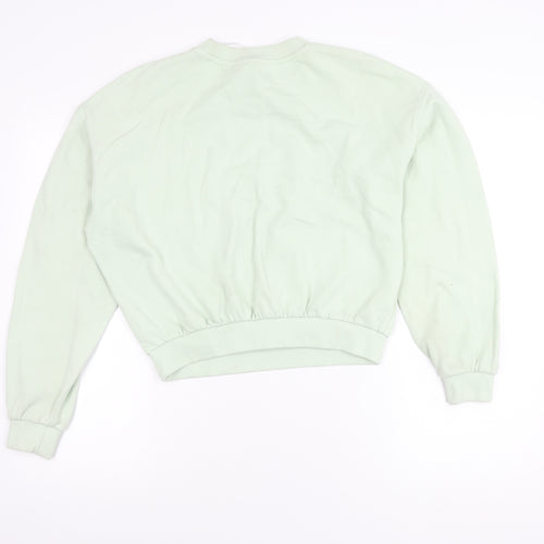 H&M Women's Green Sweatshirt Size S