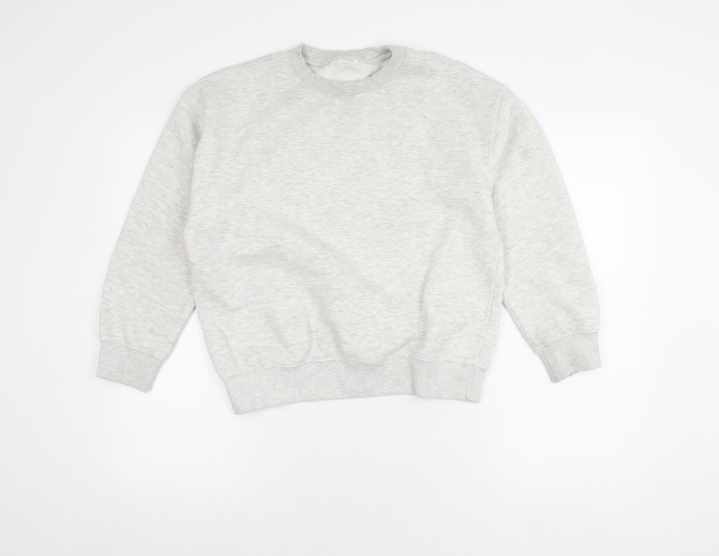 Zara Girls Grey Jumper 11-12 Years - Comfy and Stylish
