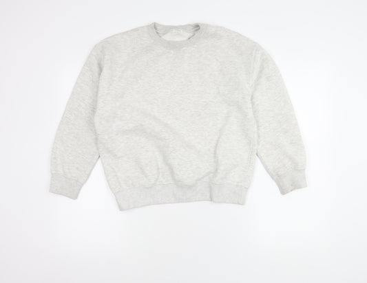 Zara Girls Grey Jumper 11-12 Years - Comfy and Stylish