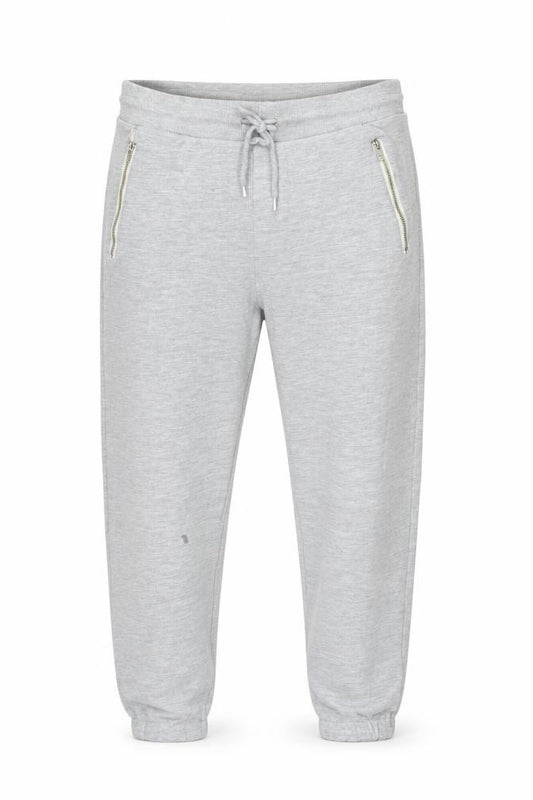 Front view of Topman Grey Jogger Trousers Men M Elastic Waist