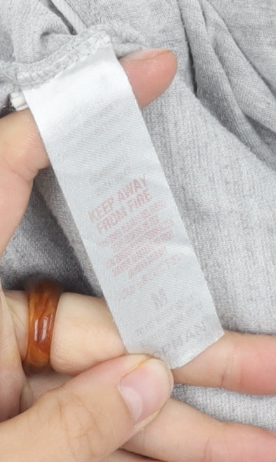 Topman Grey Jogger Trousers Men M Elastic Waist