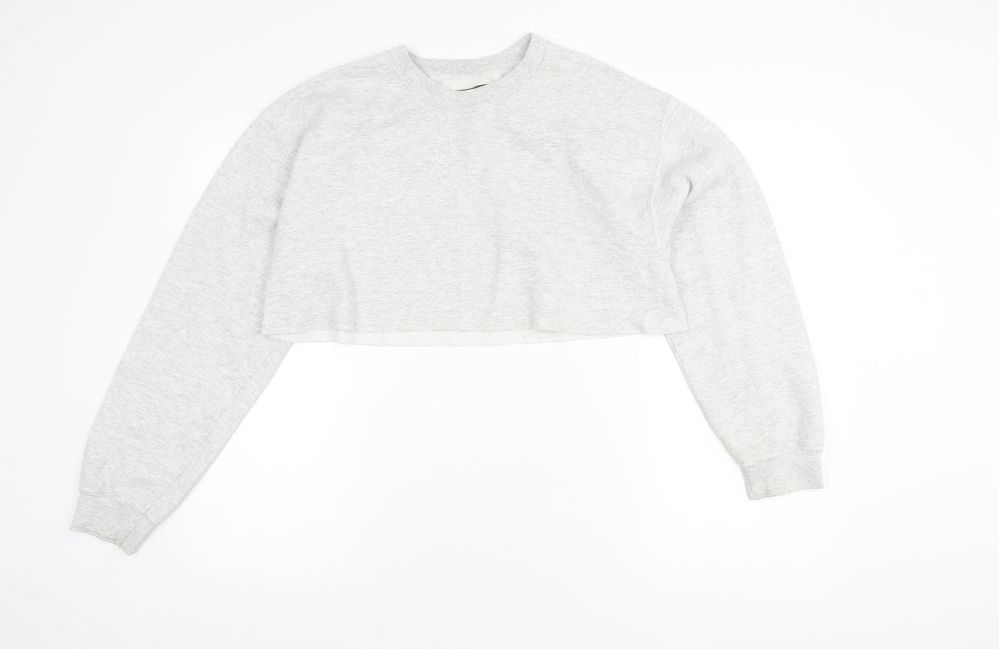 PrettyLittleThing Women’s Grey Pullover Sweatshirt S