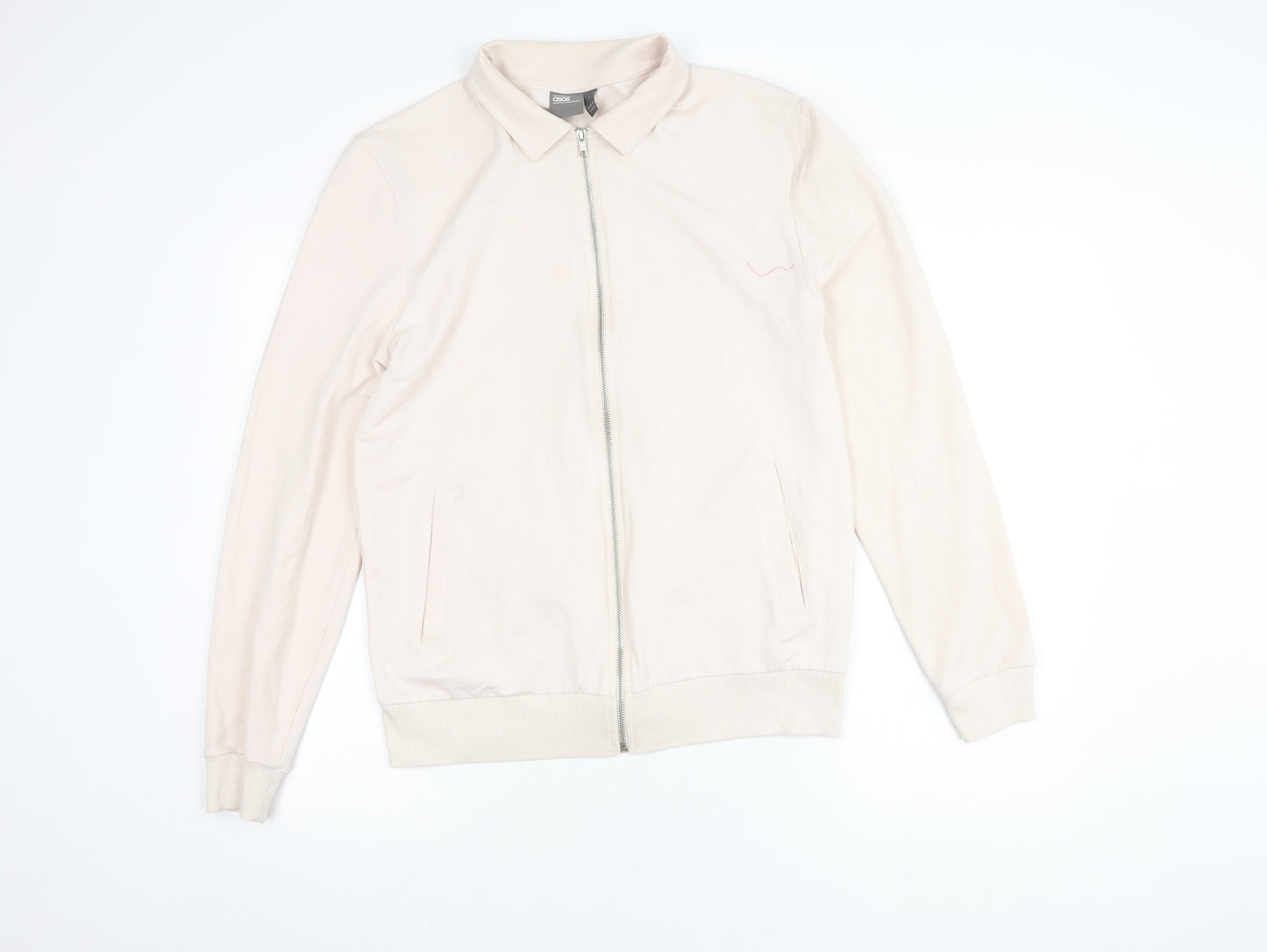 ASOS Women's White L Basic Jacket Casual