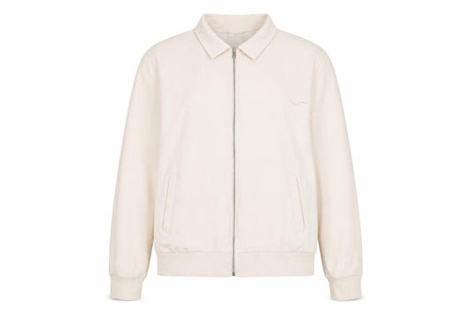 Front view of ASOS Women's White L Basic Jacket Casual