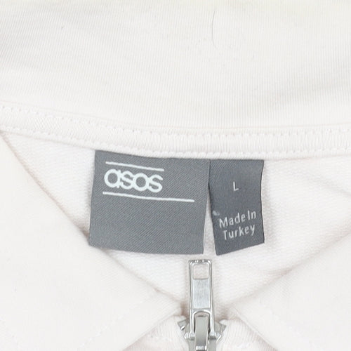 ASOS Women's White L Basic Jacket Casual