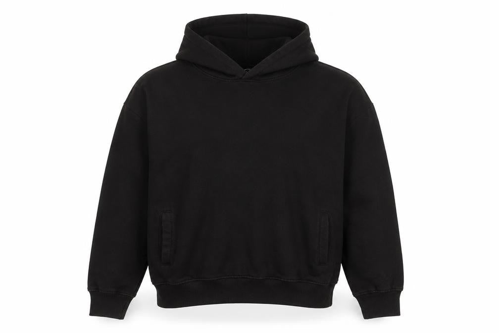 Front view of Luxe To Kill Women's Black Hoodie -, size M