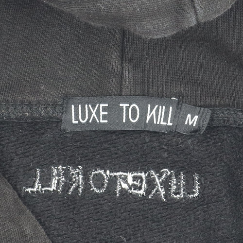 Luxe To Kill Women's Black Hoodie - Size M