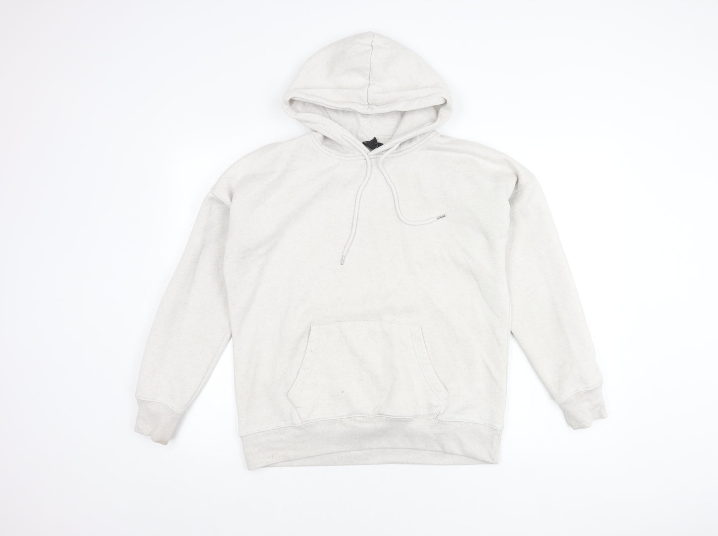 New Look Unisex Adults White Pullover Hoodie M