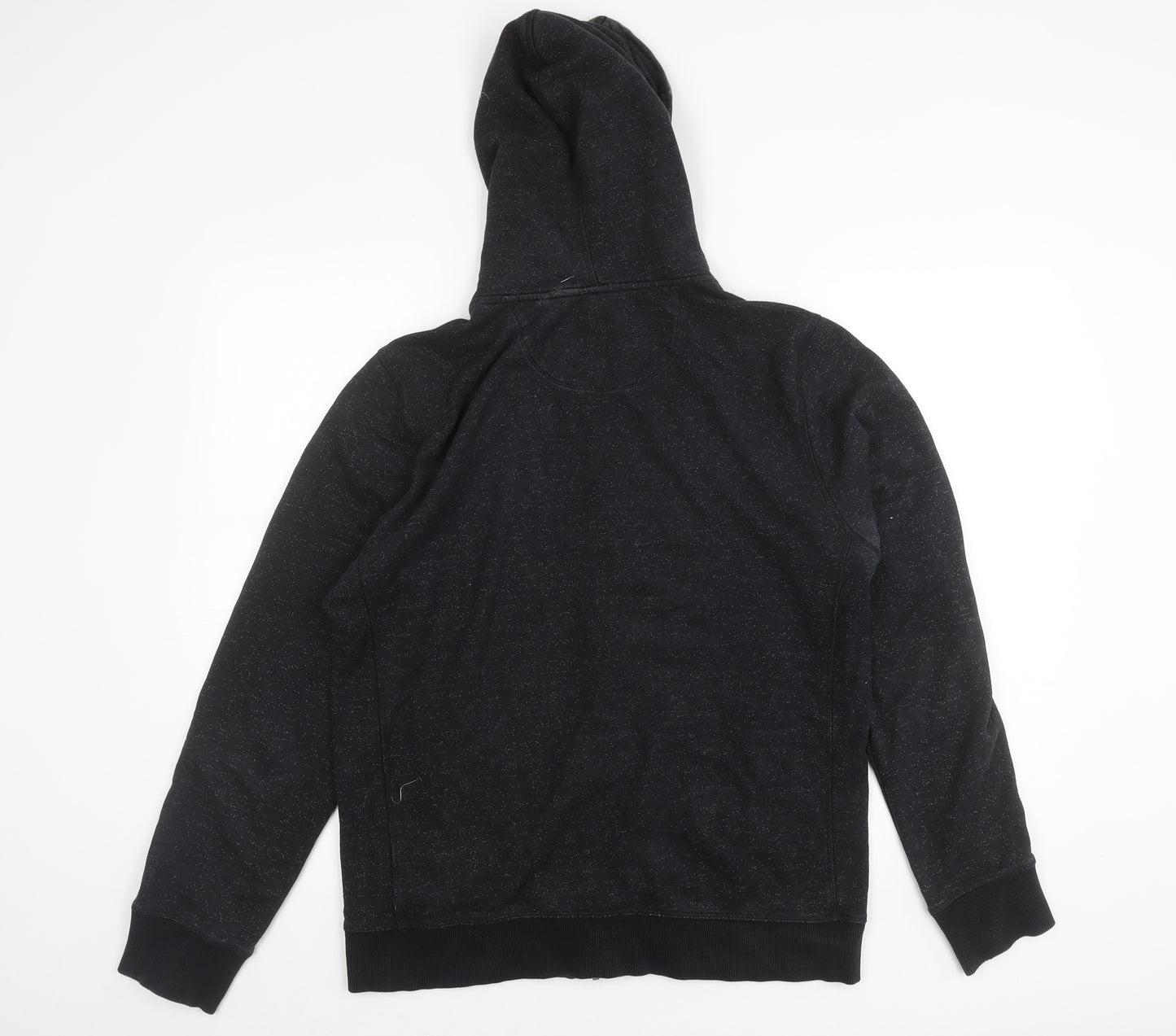 Next Men's Black Hooded Jacket Size L