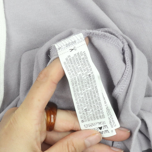 Forever 21 Women's Purple Cropped Hoodie Jacket M